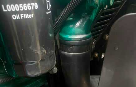 limpieza y reemplazo de filtros de combustible en generador electrico